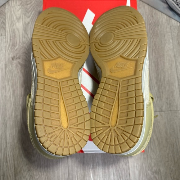 New Nike Dunk Low Khaki Gum Mens 9 Dz4513-200 - Picture 9 of 12
